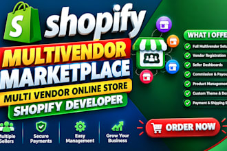 shopify multivendor marketplace development and shopify multivendor store setup