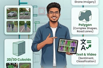 do high accuracy data annotation and data labeling