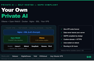 deploy ollama and open webui on your vps for private ai