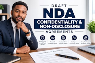 draft nda, confidentiality and non disclosure agreement