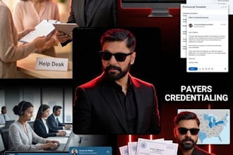 financial reporting, patient helpdesk and credentialing