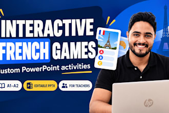 create interactive french powerpoint games for your students