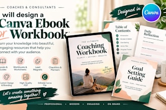 design a professional canva ebook