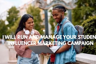 run and manage your student influencer marketing campaign