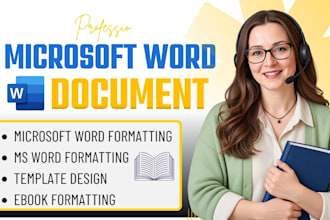 do professional microsoft word document formatting edit ms word document design