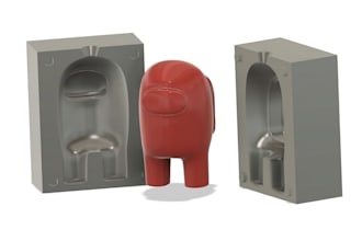 do chocolate mold, soap, candle, fishing lure, silicone mold for 3d print file