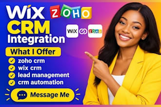 do wix zoho crm integration wix crm automation wix lead management