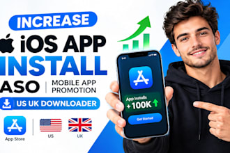 promote android, IOS apps, games marketing for real install and app growth