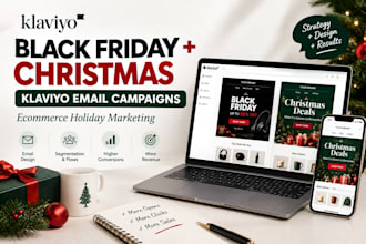 setup klaviyo black friday christmas email campaigns to boost halloween sales