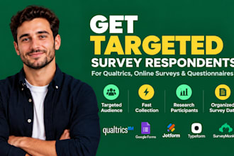 get targeted survey respondents for qualtrics, online surveys, and questionnaire