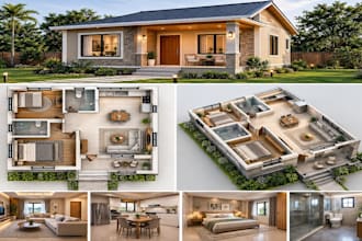 design a tiny house, cabin, small house and container home