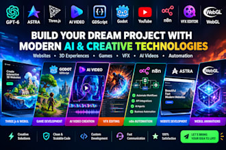 gpt6 astra threejs ai video gdscript vfx godot game youtube n8n vfx editor webgl