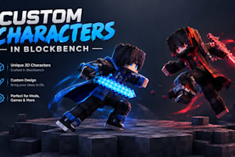 make high quality models in blockbench