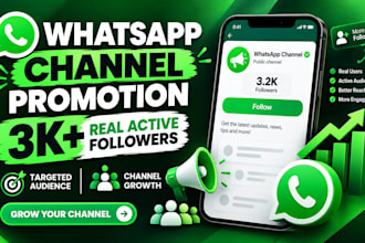 whatsapp channel promotion gain 1m whatsapp channel followers whatsapp promotion