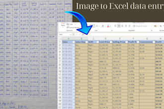 convert PDF or image to excel accurately