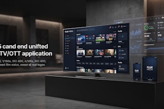 iptv and ott app setup for app rebrand custom apps with panel and apk VPN
