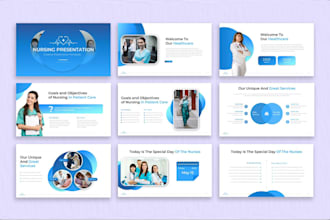 create medical elearning course content, healthcare ebooks, training PPT slides