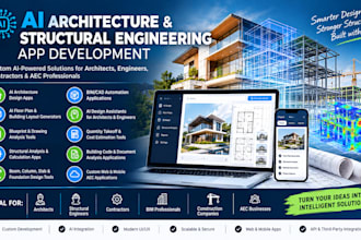 develop ai custom app for architectural structural designing
