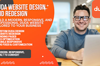 design, redesign, and customize your duda website