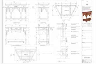 design professional woodworking plans, furniture design with technical drawing