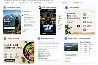 create marketing content for your business
