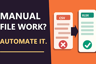 automate your CSV or excel workflow with python