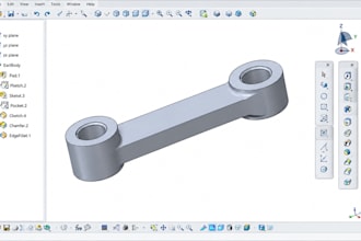 design 3d mechanical parts and engineering cad models