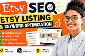 do etsy SEO etsy listing etsy keyword listing optimization
