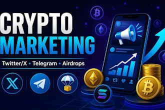 do crypto twitter x marketing business website tg airdrop promotion to investors
