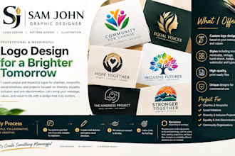 design a logo for charity or voluntary organization