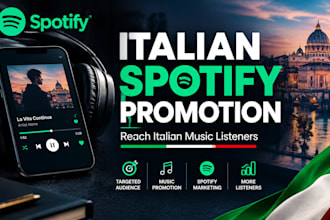 promote your music on spotify to italian music listeners