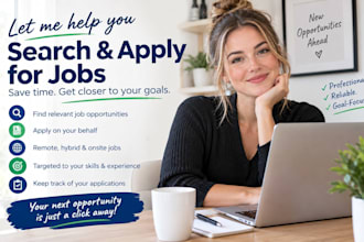 find relevant jobs and submit applications for you