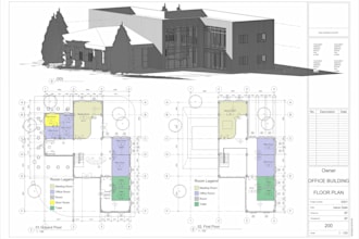create 3d bim architectural model in revit