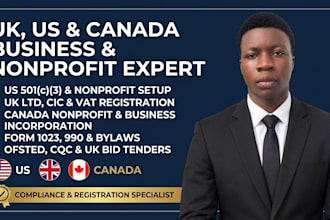 set up nonprofit 501c3 tax exempt charity bylaws and form 990