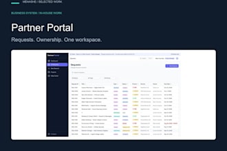build a custom client portal for requests and status tracking