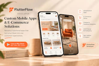 build a flutterflow ecommerce app for your business