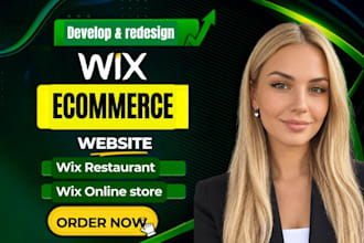 build wix restaurant website redesign wix online store wix ecommerce website seo