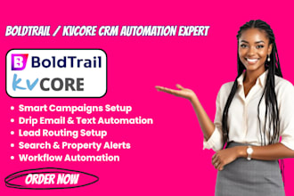 setup boldtrail kvcore drip campaigns for automated lead follow up