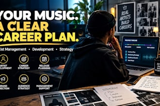 be your artist manager for career development