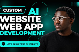 build ai website, full stack website development
