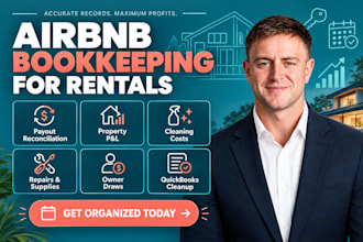 do airbnb bookkeeping for rental property managers