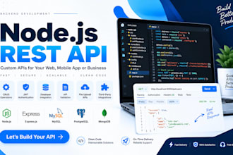 build a rest API using node js and express