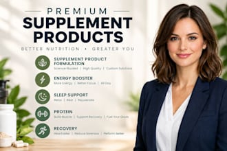 formulate dietary supplements, vitamins and nutrition products