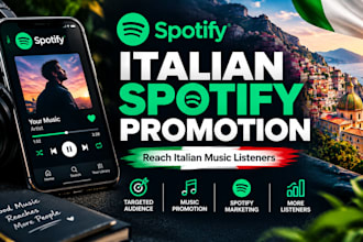 promote your music on spotify to italian listeners