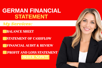 convert bank statements into profit and loss and balance sheet