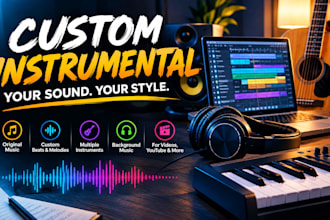 create wonderful and melodious instrumental audio