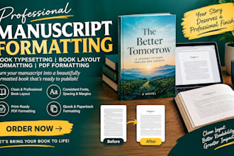 manuscript formatting book typesetting book layout formatting pdf formatting