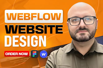 design and develop webflow website, webflow developer, figma to webflow expert