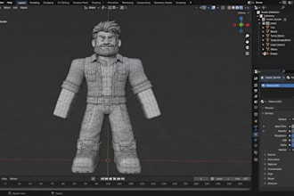 model custom roblox ugc, characters, accessories and game assets