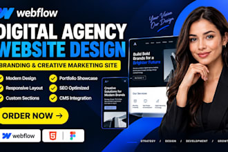 design webflow digital agency website branding website creative marketing site